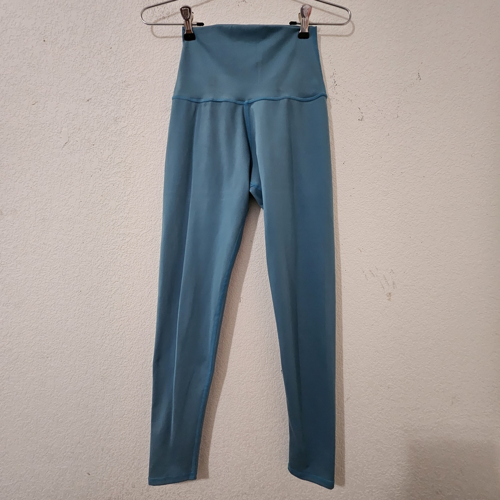 Barre3 High-Rise Studio Leggings - Dark Teal - Small